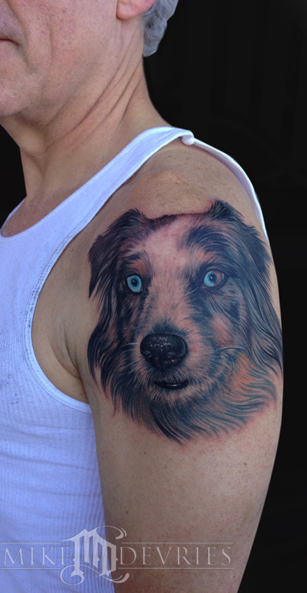 Tattoos - Dog Portrait  - 75747